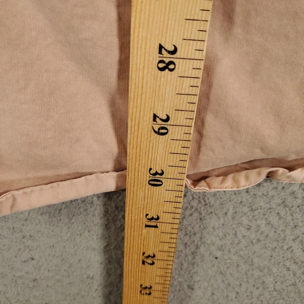 Banana Republic Button Up Womens XL Pink Ivory Soft Wash Military Safari Utility - Picture 3 of 10